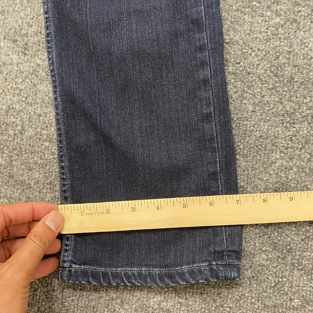 Paige Federal Russ Jeans Mens 29x34 Faded Whiskered Stretch Denim Made in USA